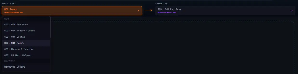 Source VST Panel